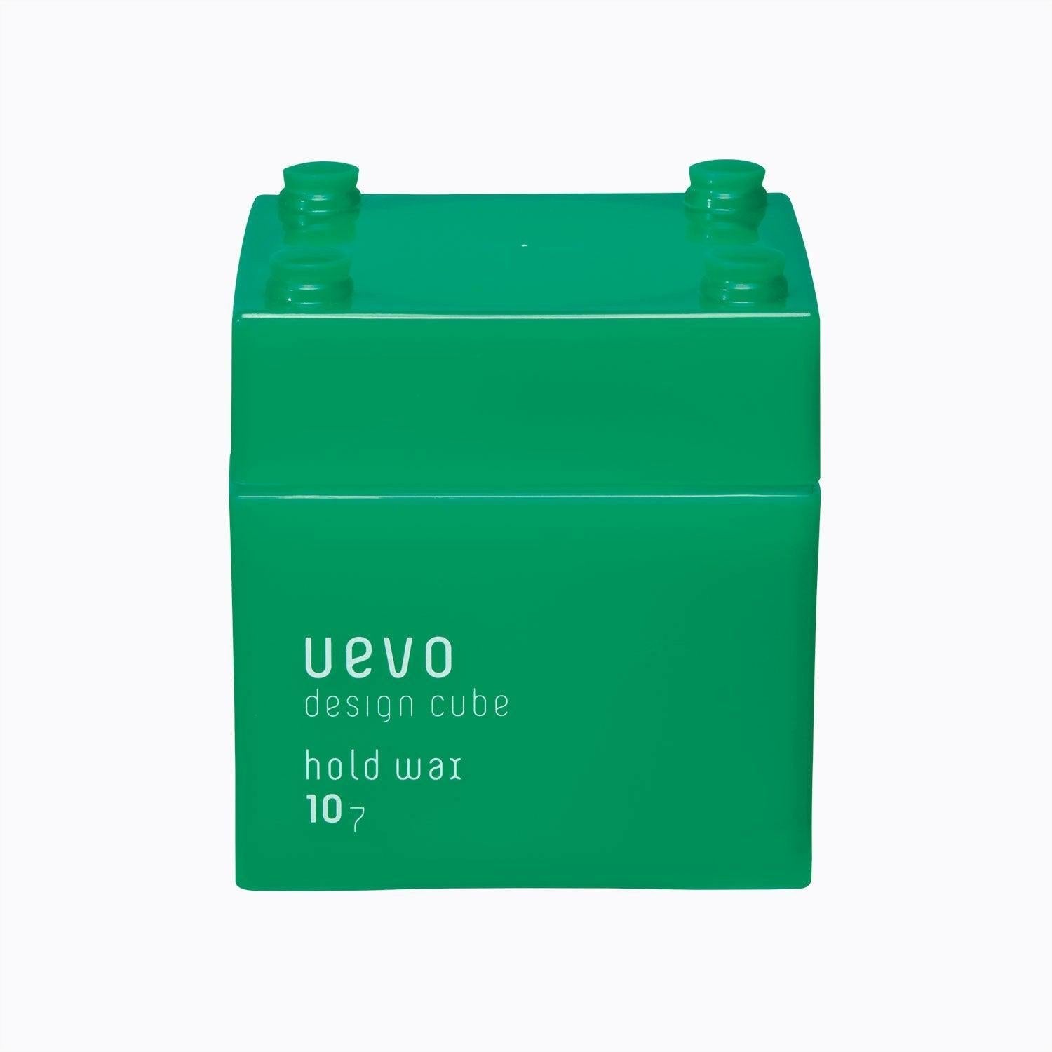 Uevo Cube Hold Hair Wax 80g – Strong Oil‑Free Citrus Finish