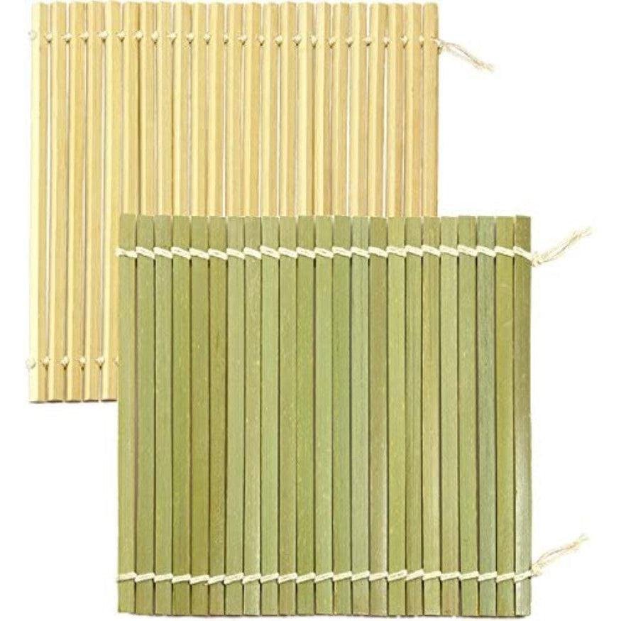 Umezawa 27cm Oni Sudare handcrafted bamboo rolling mat with sharp triangular slats for making Datemaki
