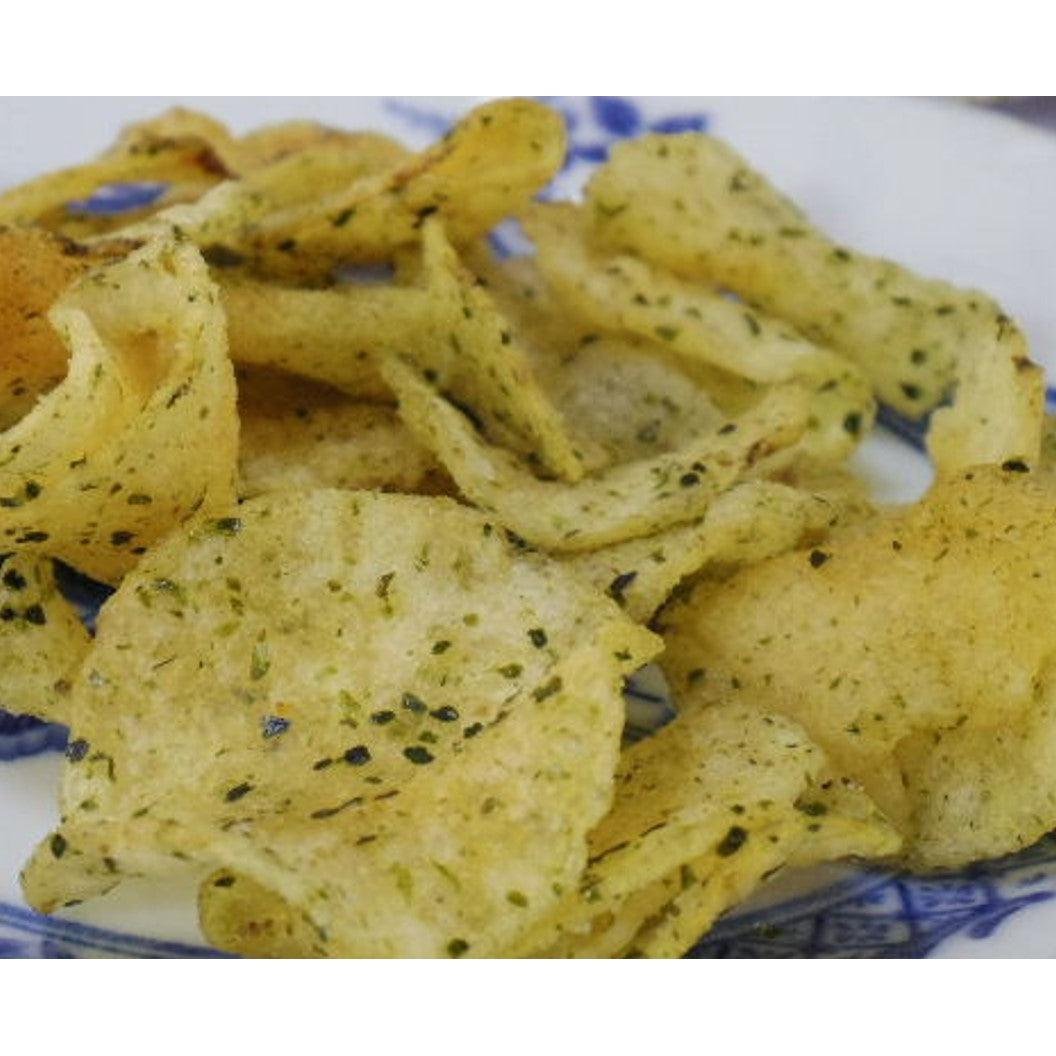Calbee Kataage Nori Seaweed Crispy Potato Chips 12‑Pack 65g