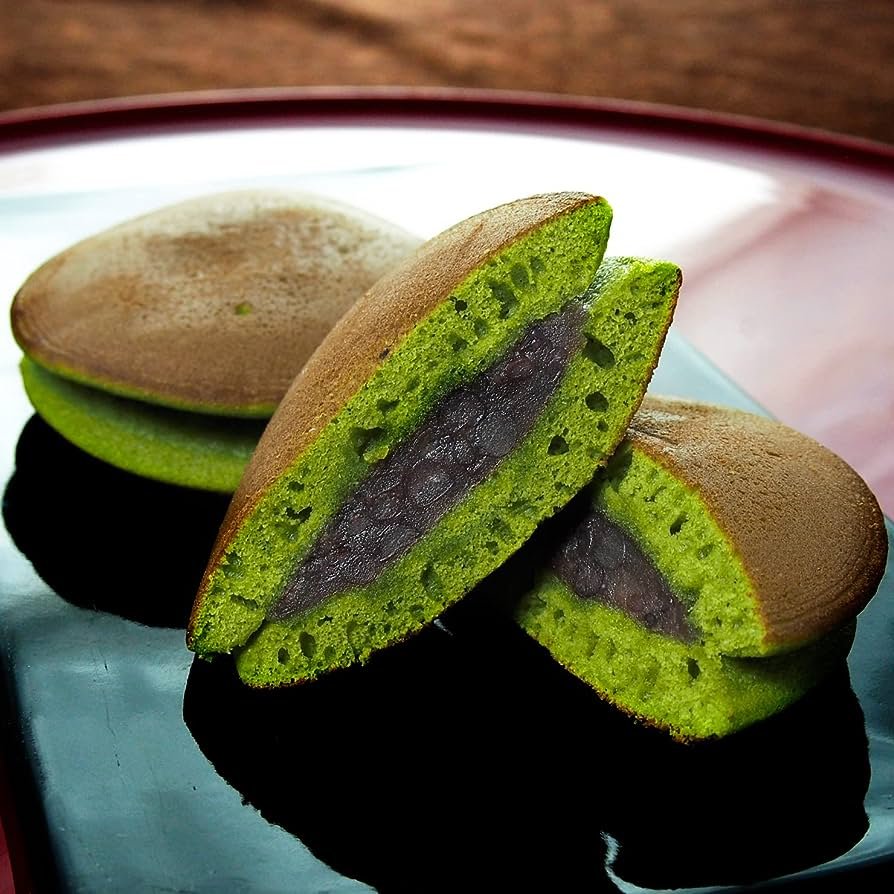Chayudo Uji Matcha Dorayaki Red Bean Pancake Snack
