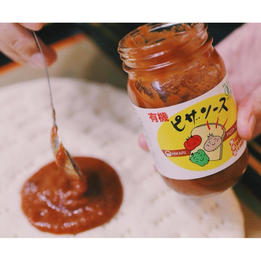 Hikari Organic Japanese Pizza Sauce 225g – Pure Tomato Blend