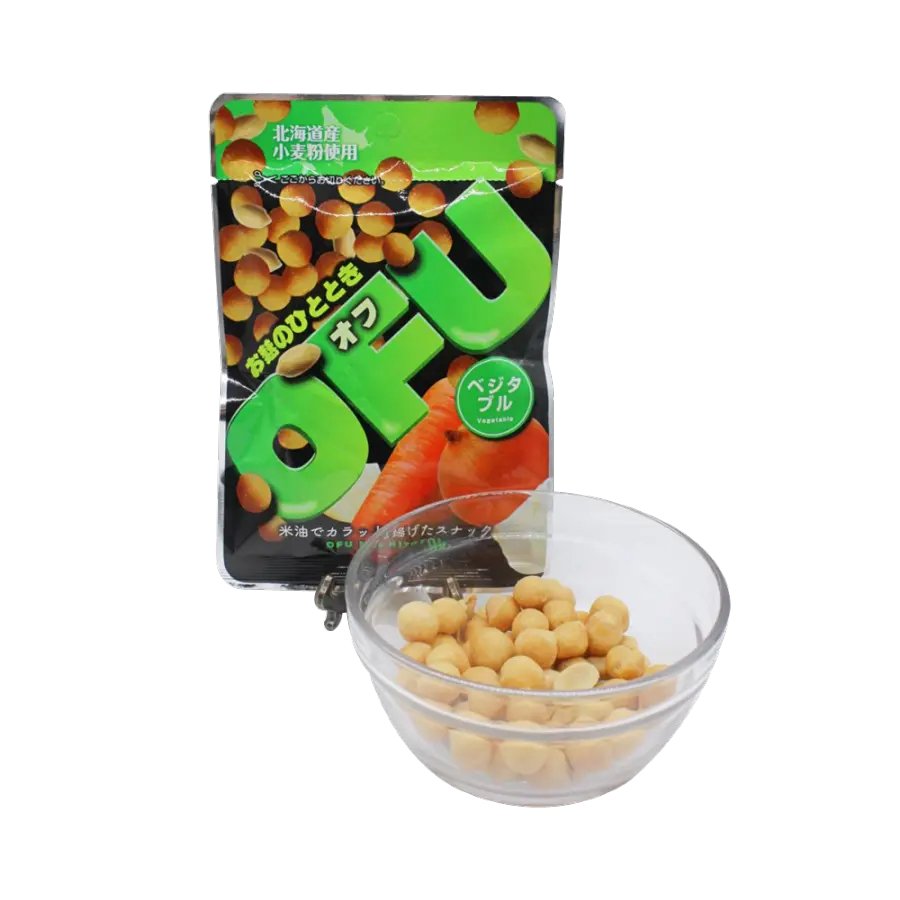 Itofu Vegetable Seasoned Fu Crackers with Smoked Peanuts – 6 Pack