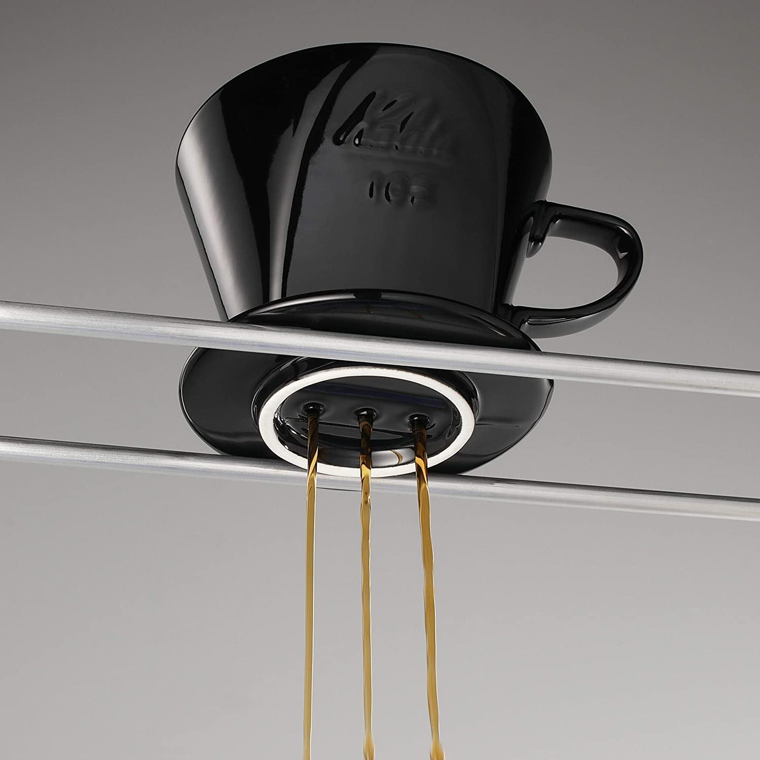 Kalita Black Ceramic Coffee Dripper 102 – Precise 2‑4 Cup Brew