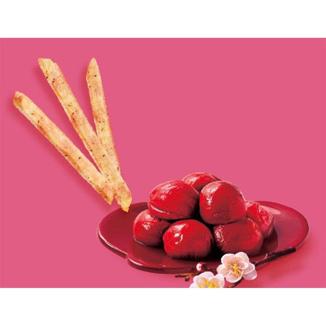 Koikeya Ume Plum Potato Stick Chips 34g Pack of 6
