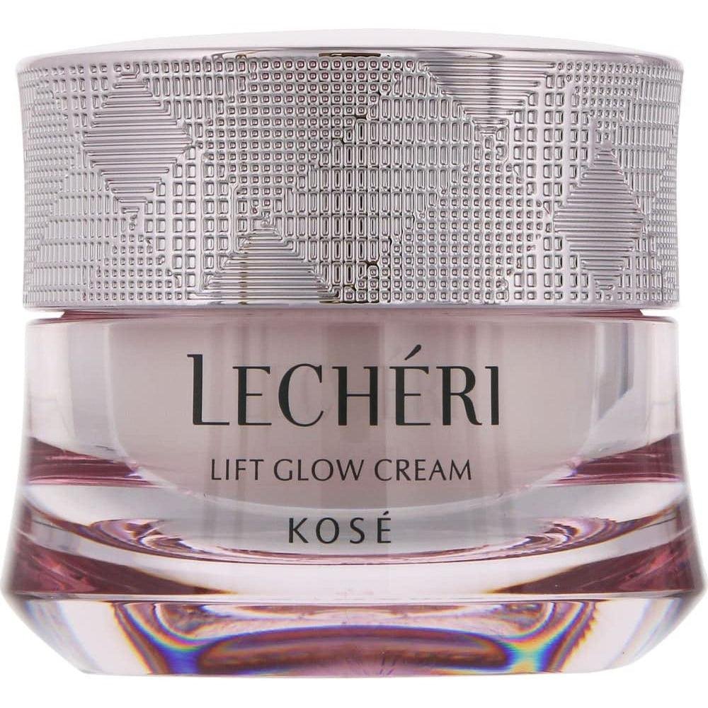 Kose Lecheri Lift Glow Cream 40g Facial Lifting Radiance Moisturizer