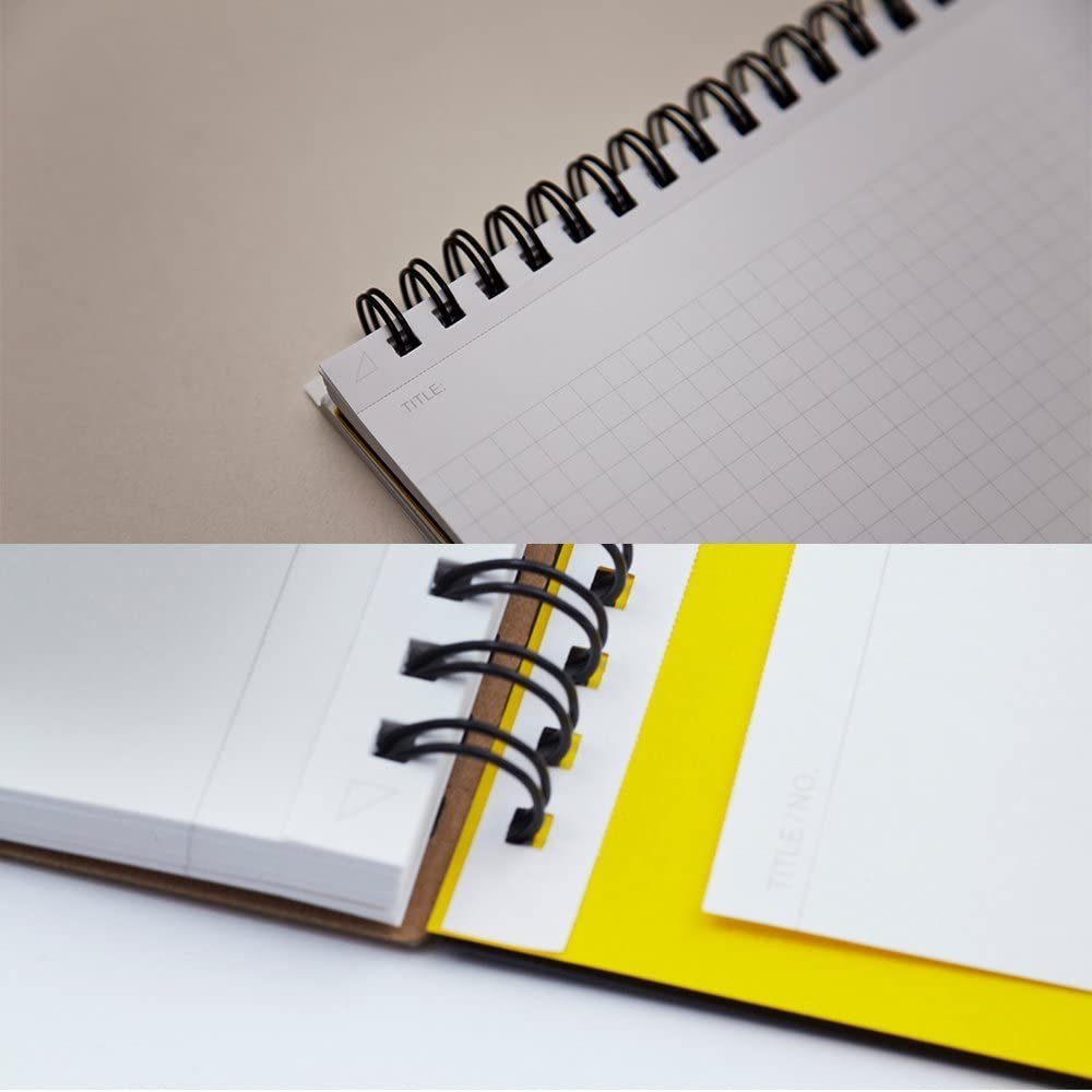 Maruman Mnemosyne A4 5mm Grid Notebook – Premium Japanese Stationery