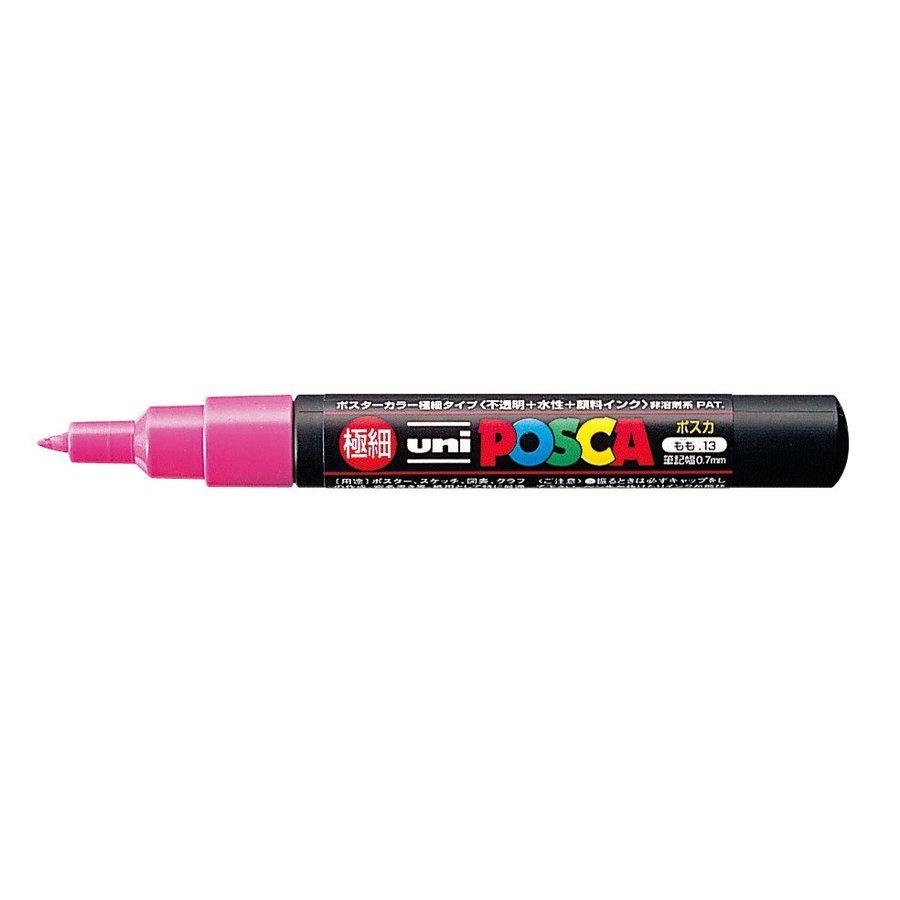 Mitsubishi Uni Posca Extra Fine Water-Based Marker Set 12 Colors