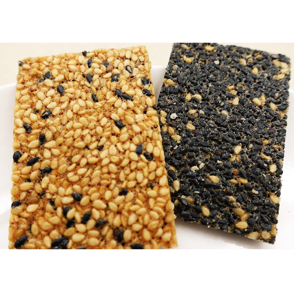 Manten Goma Sablé Black & White Sesame Cookies 3‑Pack