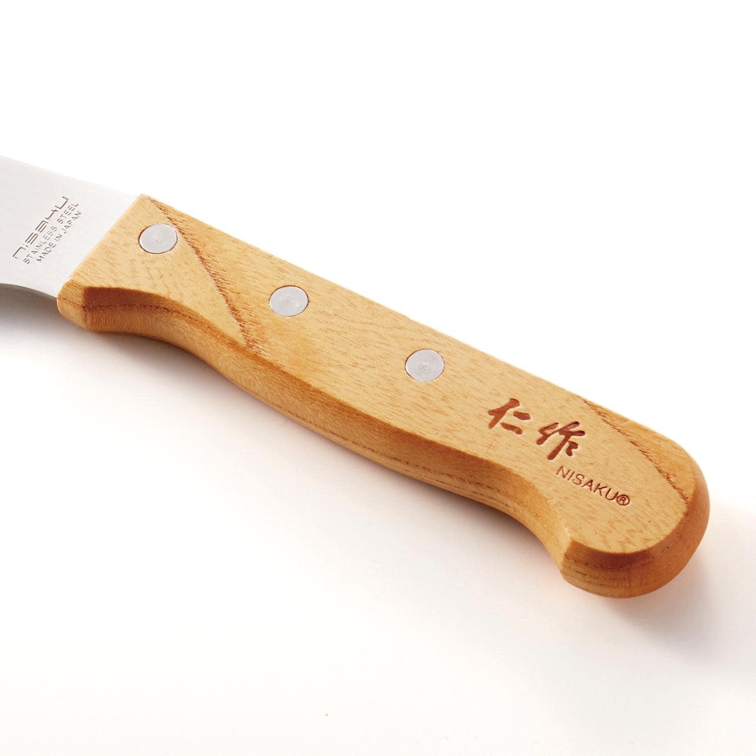 Nisaku 440mm Stainless Steel Wave Blade Bread Slicer Knife