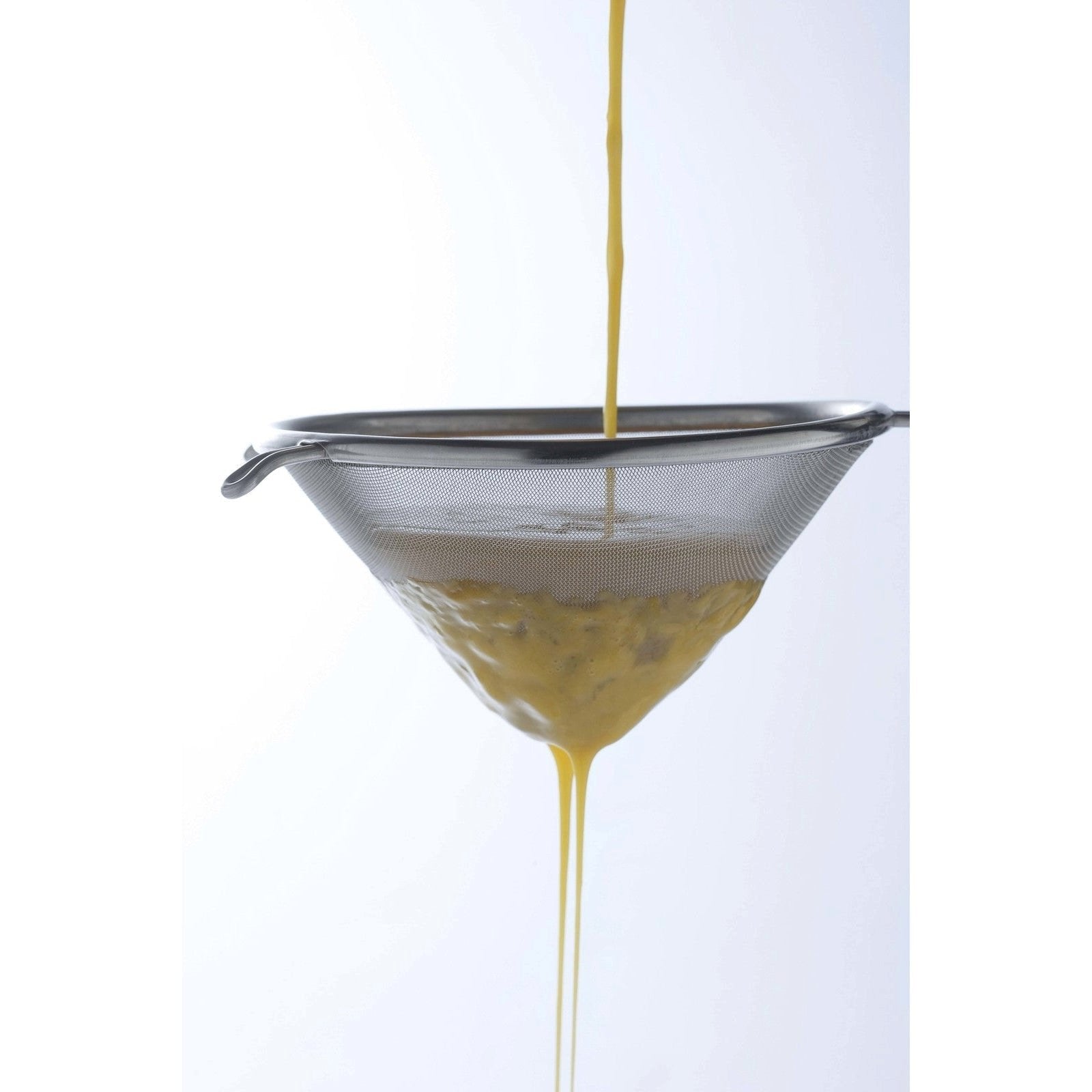 Shimomura 18-8 Stainless Steel Fine Mesh Strainer with Ergonomic Handle