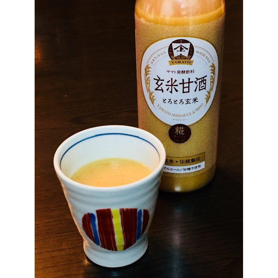 Yamato Genmai Brown Rice Amazake Fermented Drink 490ml
