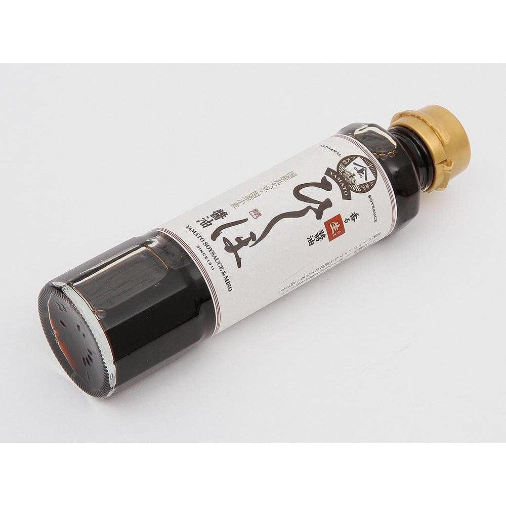 Yamato Hishio Raw Soy Sauce 180ml Unpasteurized Japanese Shoyu