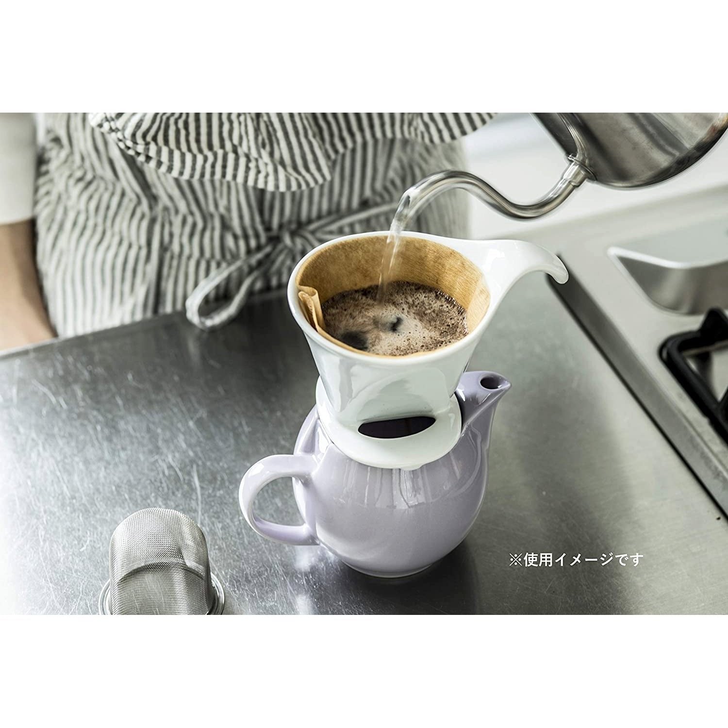 Zero Japan Minoyaki Ceramic Pour‑Over Coffee Dripper 3‑4 Cups