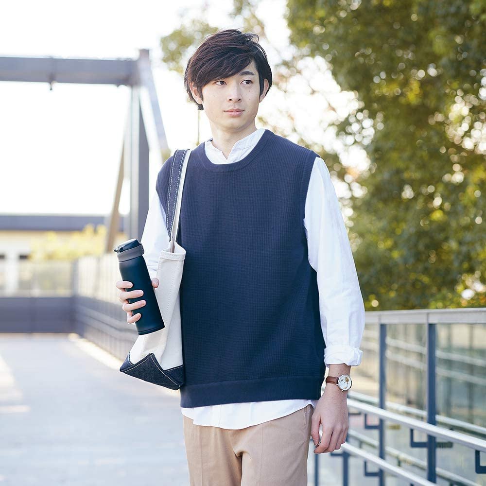 Zojirushi 480ml Navy Stainless Steel Vacuum Travel Mug