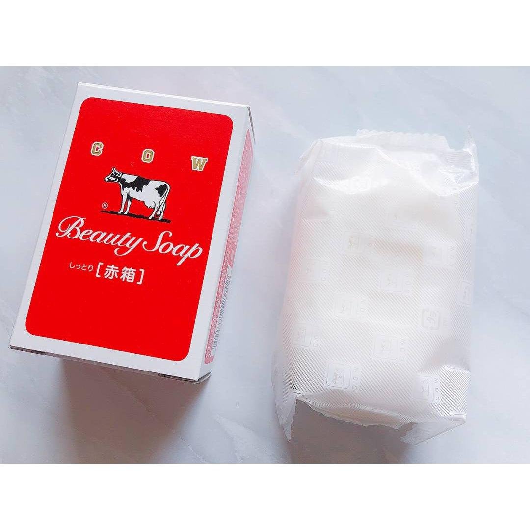 Cow Beauty Soap Akabako Cow Milk Moisturizing Bar Soap 3 Pieces