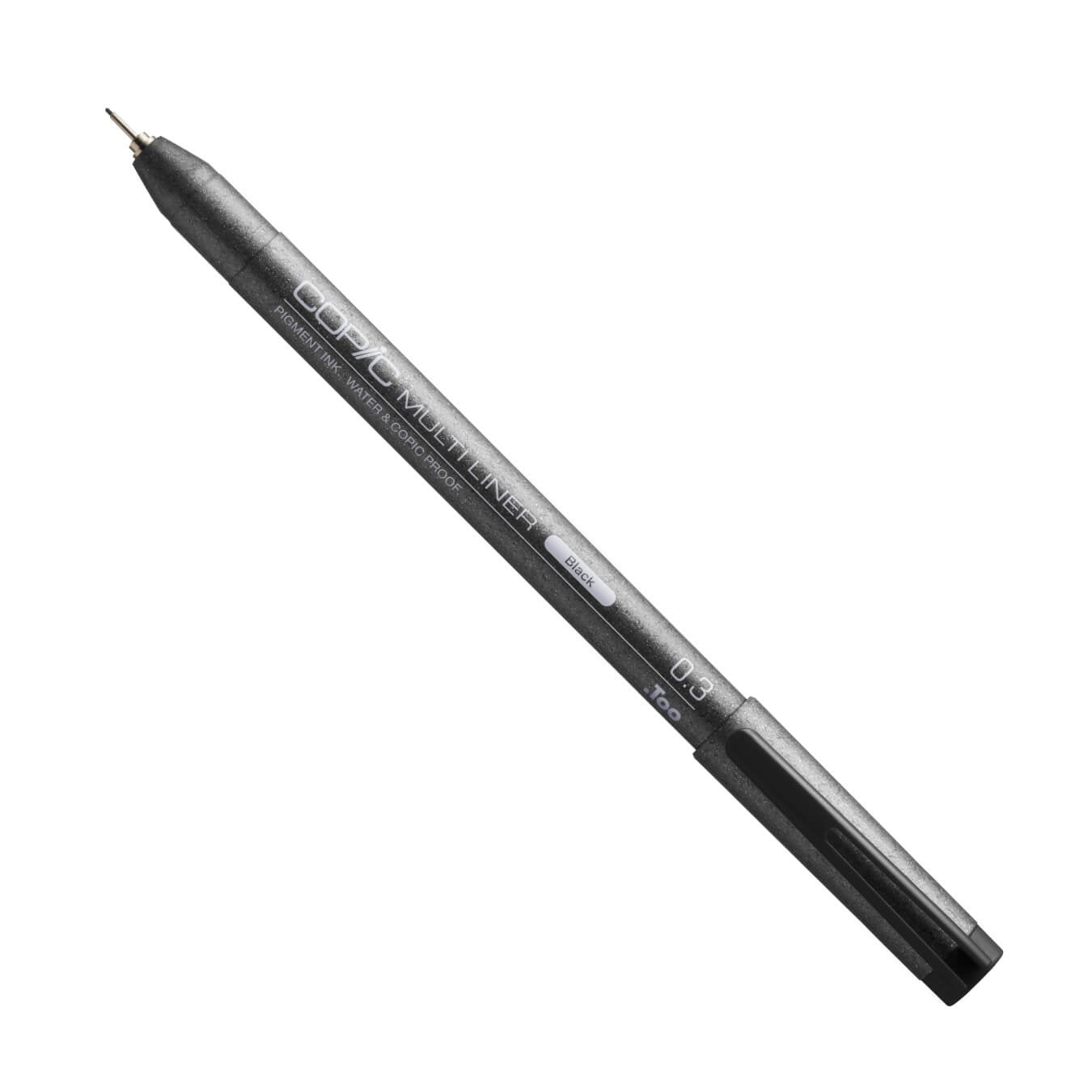 Copic Black Multiliner Marker Set – 7 Precision Pens for Artists