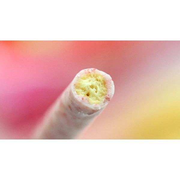 Glico Strawberry Pocky Chocolate Biscuit Sticks – 8 Pack Japanese Snack