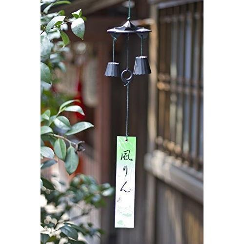 Handcrafted Ikenaga Iron Furin Japanese Metal Wind Chime