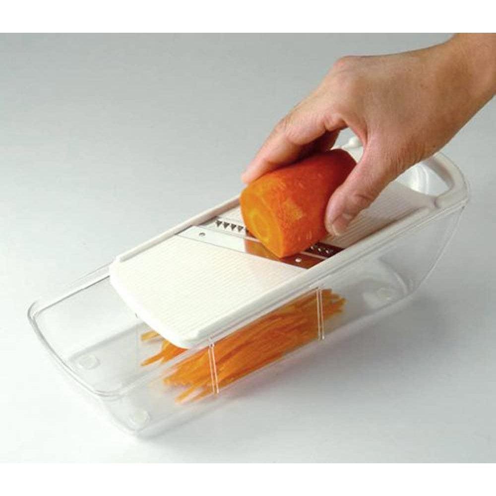 KAI Delico Compact Japanese Mandoline Slicer Bundle 6-Piece Set