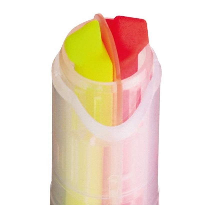 Kokuyo Beetle Tip Dual Color Highlighter Set 3 Pens Colors
