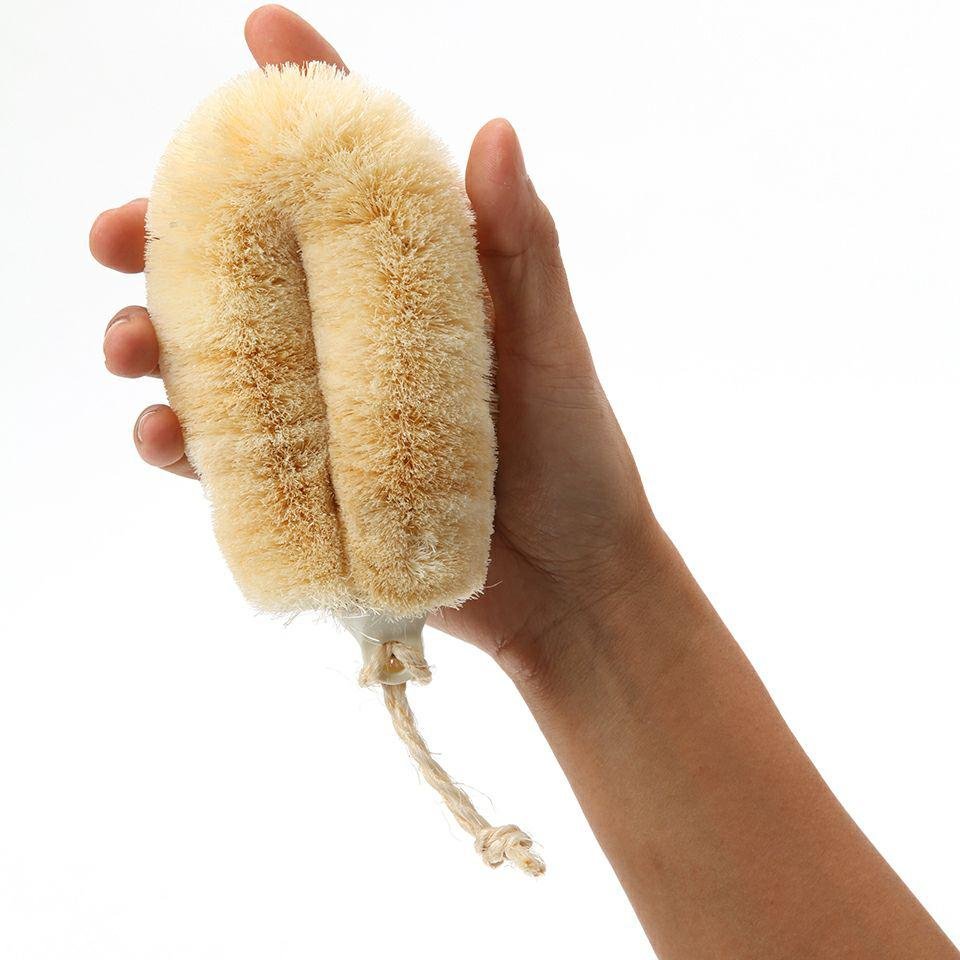 Kamenoko Sisal Body Scrubber Tawashi – Natural Japanese Bath Sponge