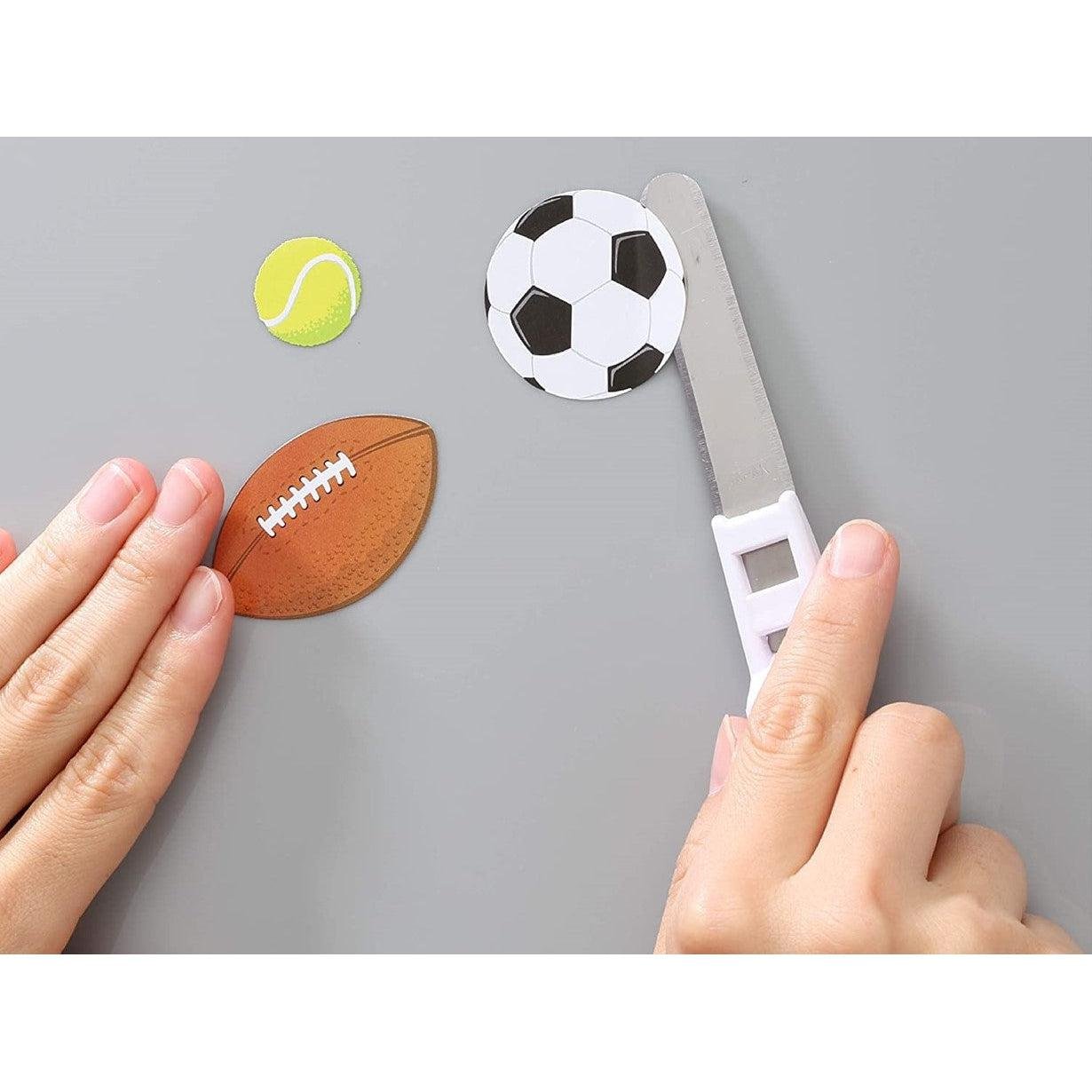 Nitto Stainless Steel Label Remover Peeler – Precise Pentagonal Edge Tool