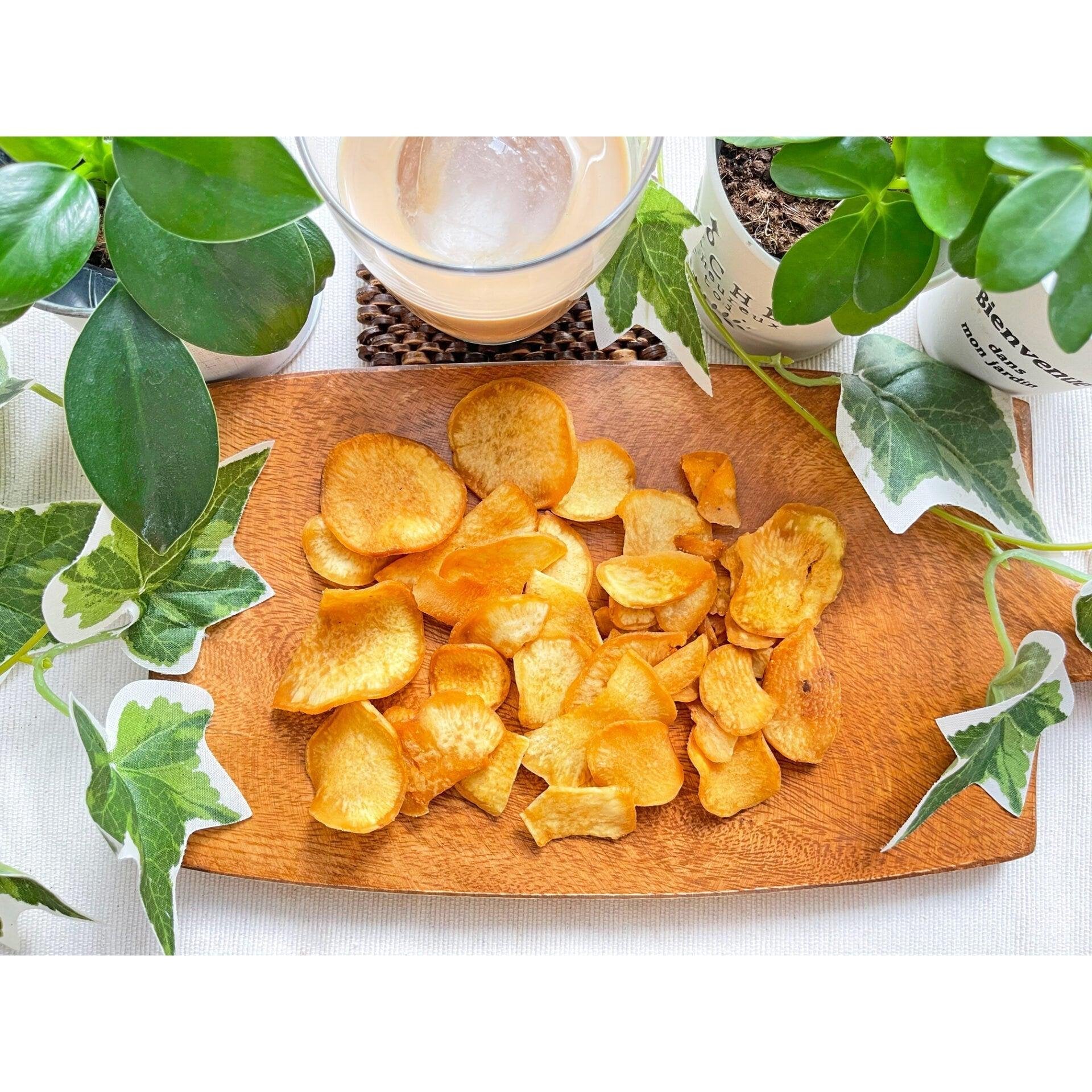 UHA Mikakuto Natural Sweet Potato Chips – 3 Pack of 65g