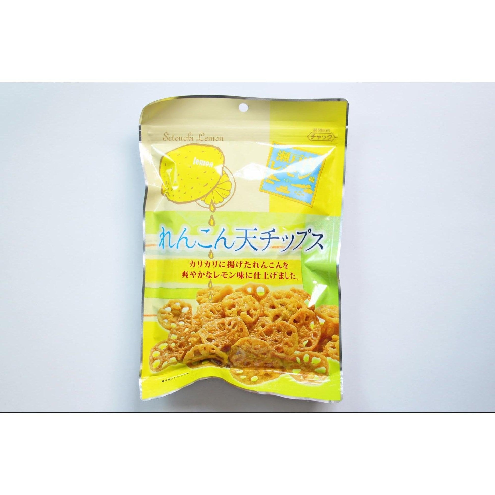 Daiko Setouchi Lemon Lotus Root Renkon Snack Chips 50g