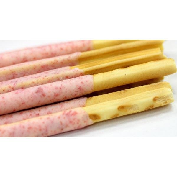 Glico Strawberry Pocky Chocolate Biscuit Sticks – 6 Pack Value
