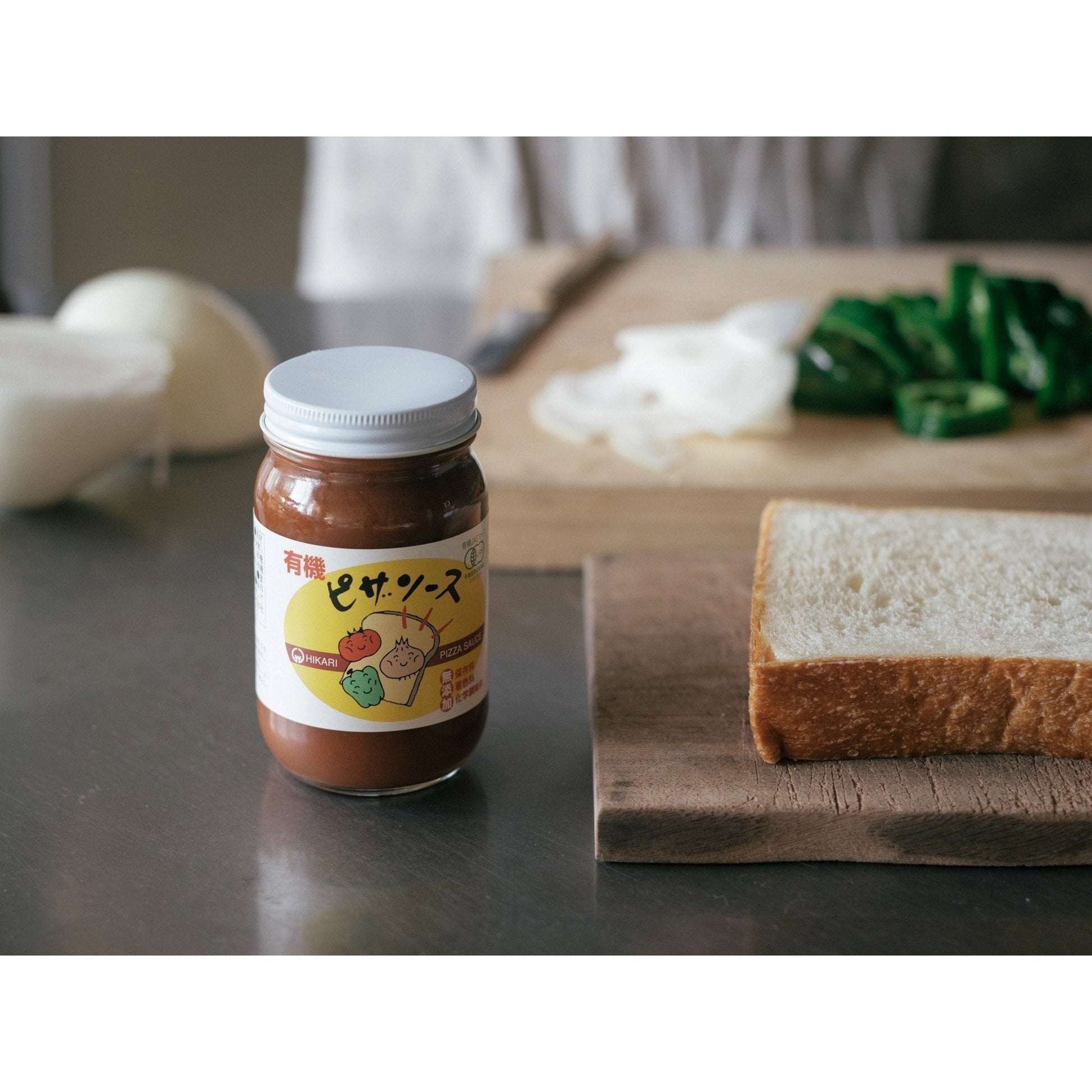 Hikari Organic Japanese Pizza Sauce 225g – Pure Tomato Blend