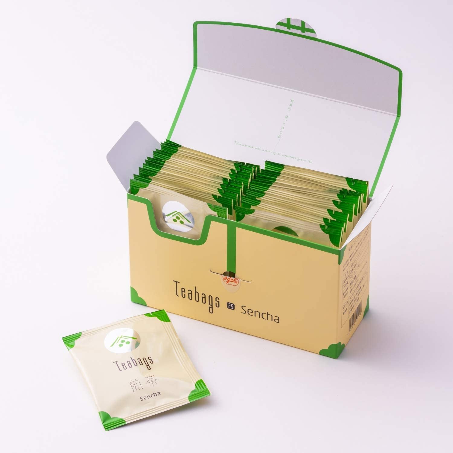 Ippodo Premium Japanese Sencha Green Tea Bags – 25 Count