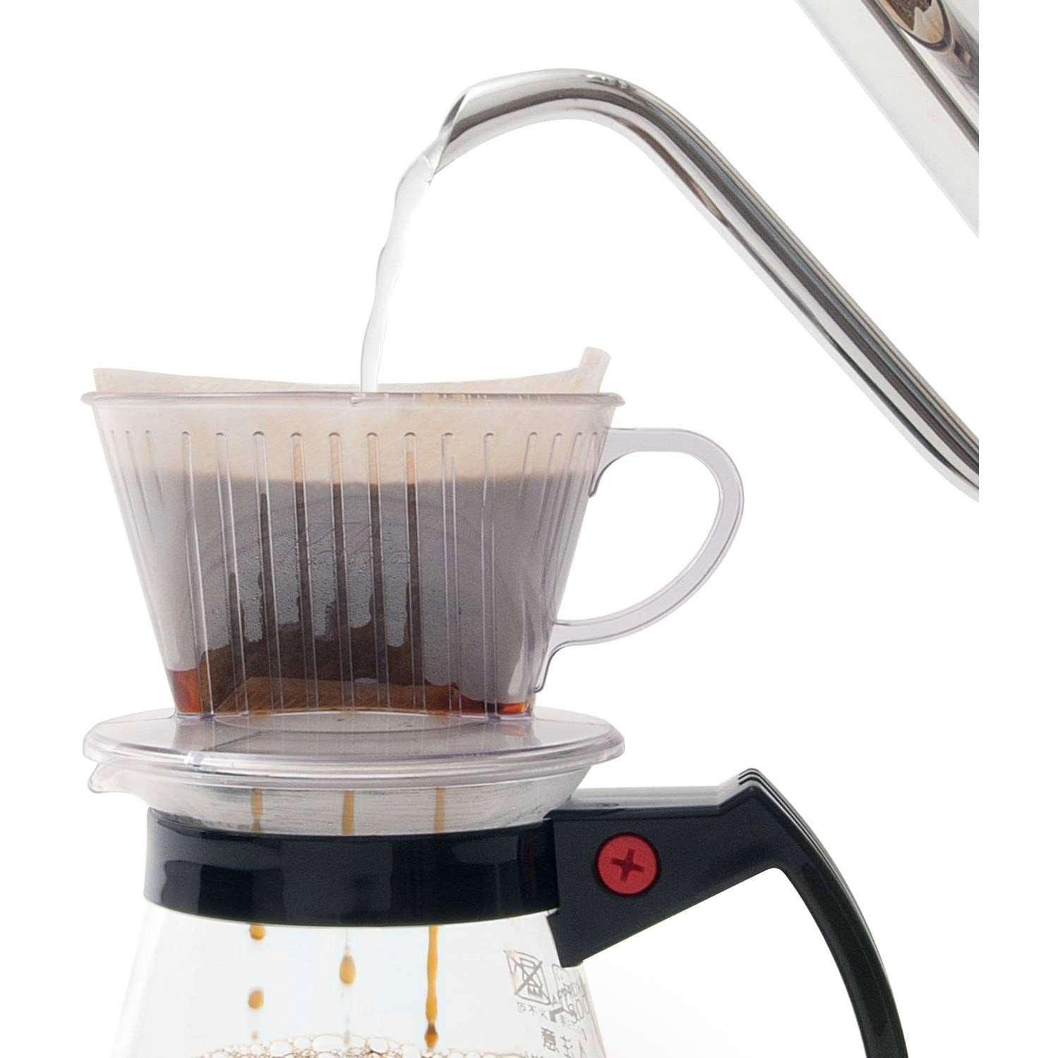 Kalita Clear Plastic Coffee Dripper 101 – 1‑2 Cup Japanese Design
