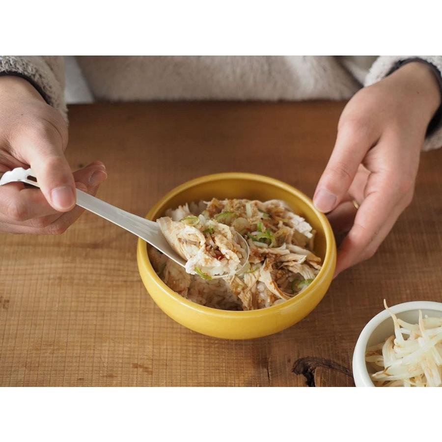 Noda Horo Enamel-Coated Renge Spoon Japanese Stainless Steel Kitchen Utensil