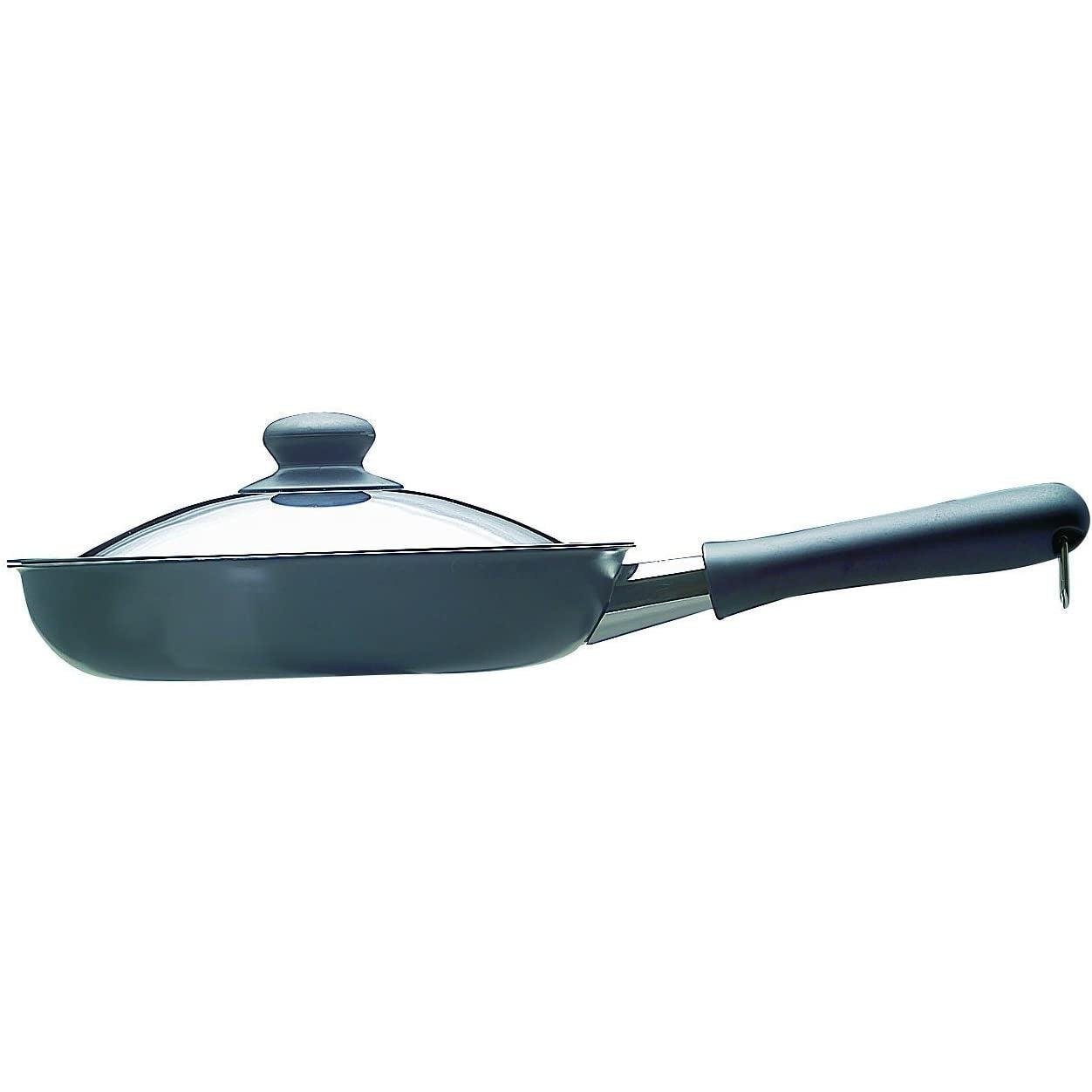 Premium Sori Yanagi 25cm Iron Frying Pan with Lid