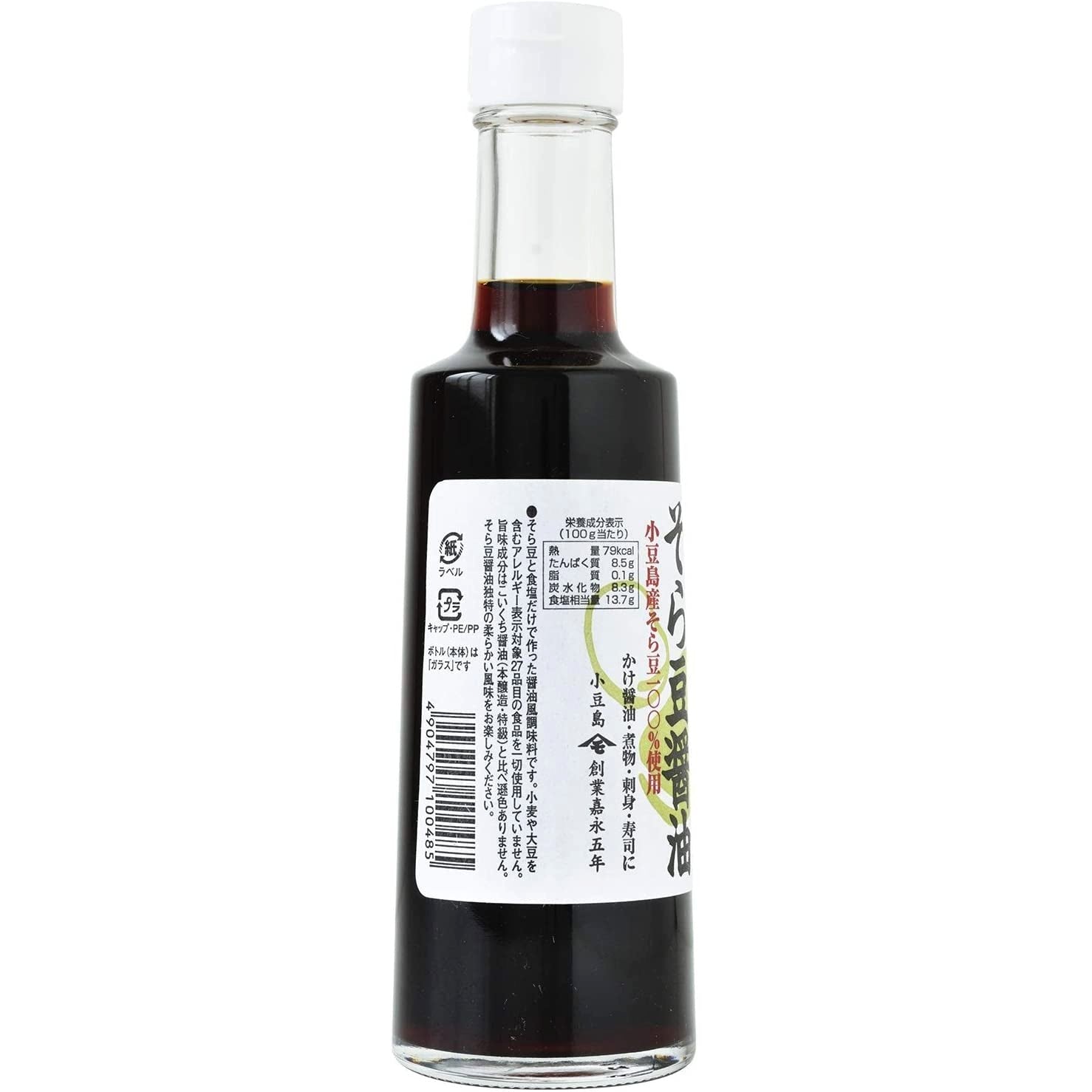 Takahashi Shoten Fava Bean Shoyu Sauce Soy‑Free 300ml