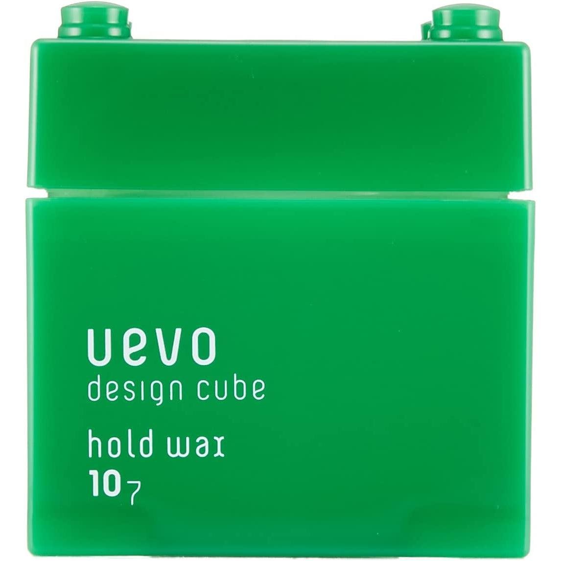 Uevo Cube Hold Hair Wax 80g – Strong Oil‑Free Citrus Finish