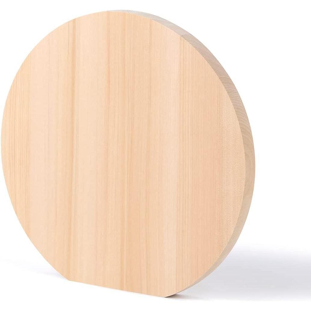Umezawa Premium Round Hinoki Cutting Board – Aomori Hiba Wood