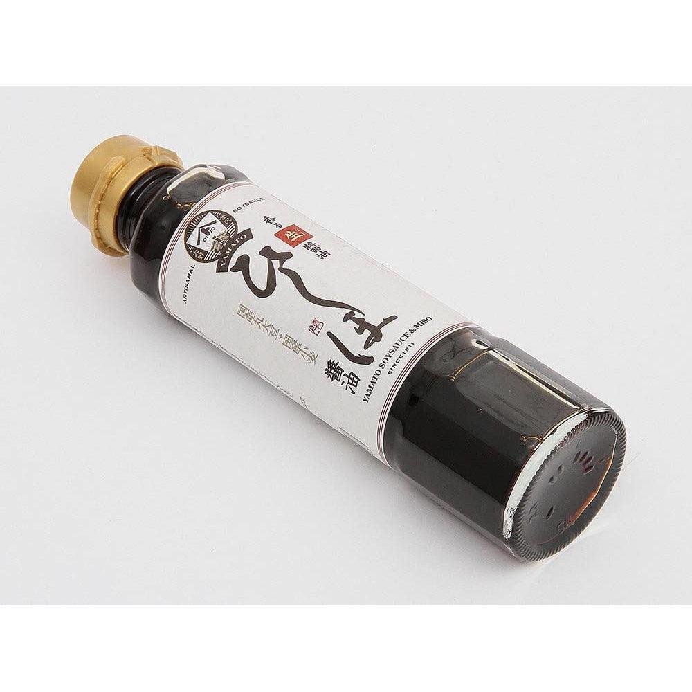Yamato Hishio Raw Soy Sauce 180ml Unpasteurized Japanese Shoyu