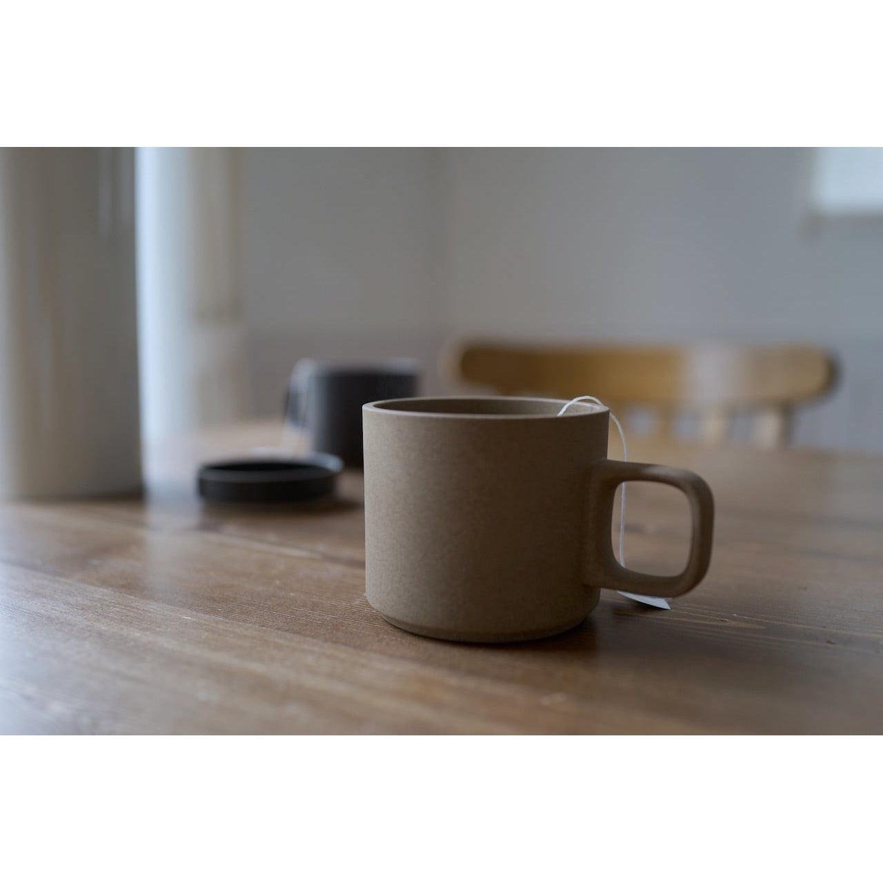 Hasami Japan Handcrafted Porcelain Mug 325ml – Natural Black Gray