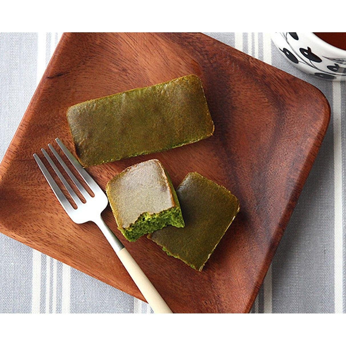 Premium Itohkyuemon Uji Matcha Green Tea Baked Cheesecake – 5 Pieces