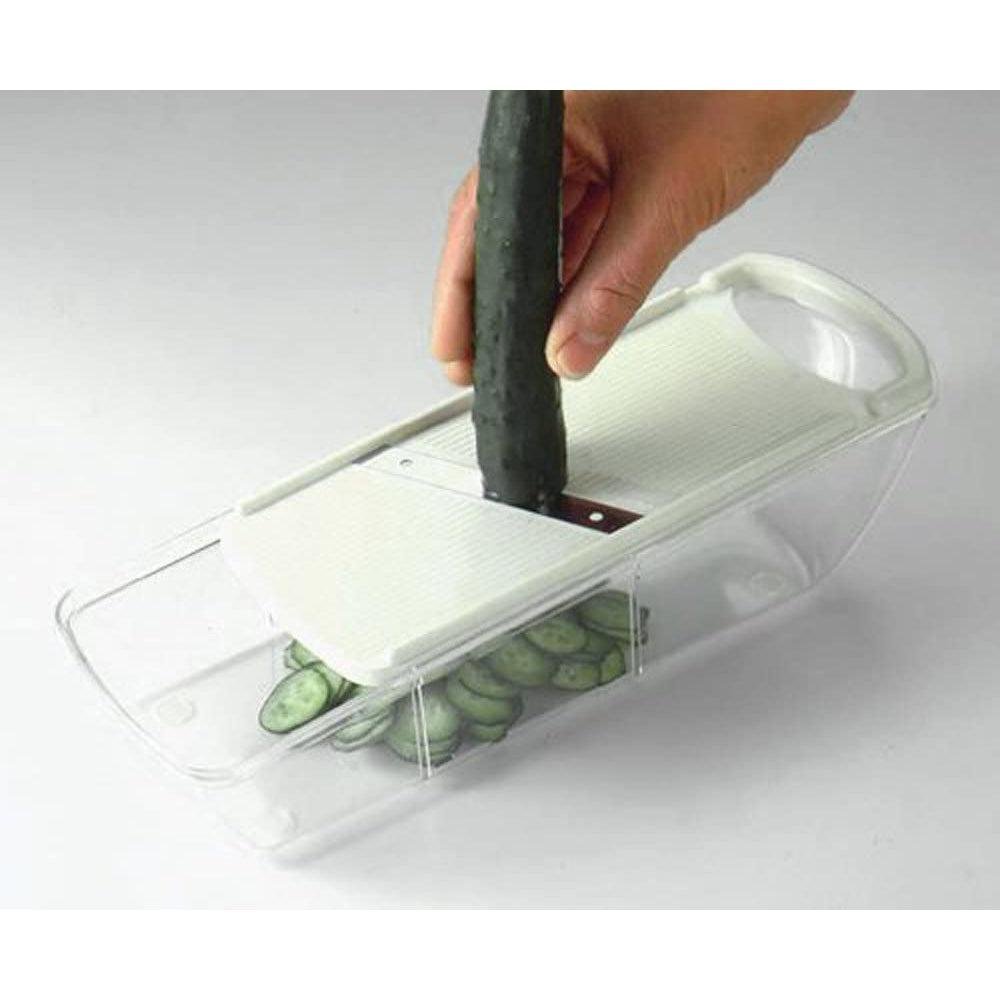 KAI Delico Compact Japanese Mandoline Slicer Bundle 6-Piece Set