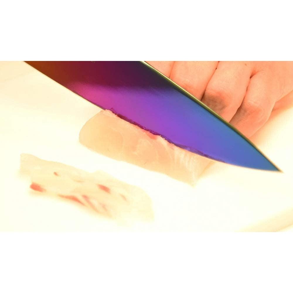 Sumikama Kasumi 200mm Opal Titanium Gyuto-Style Kitchen Knife