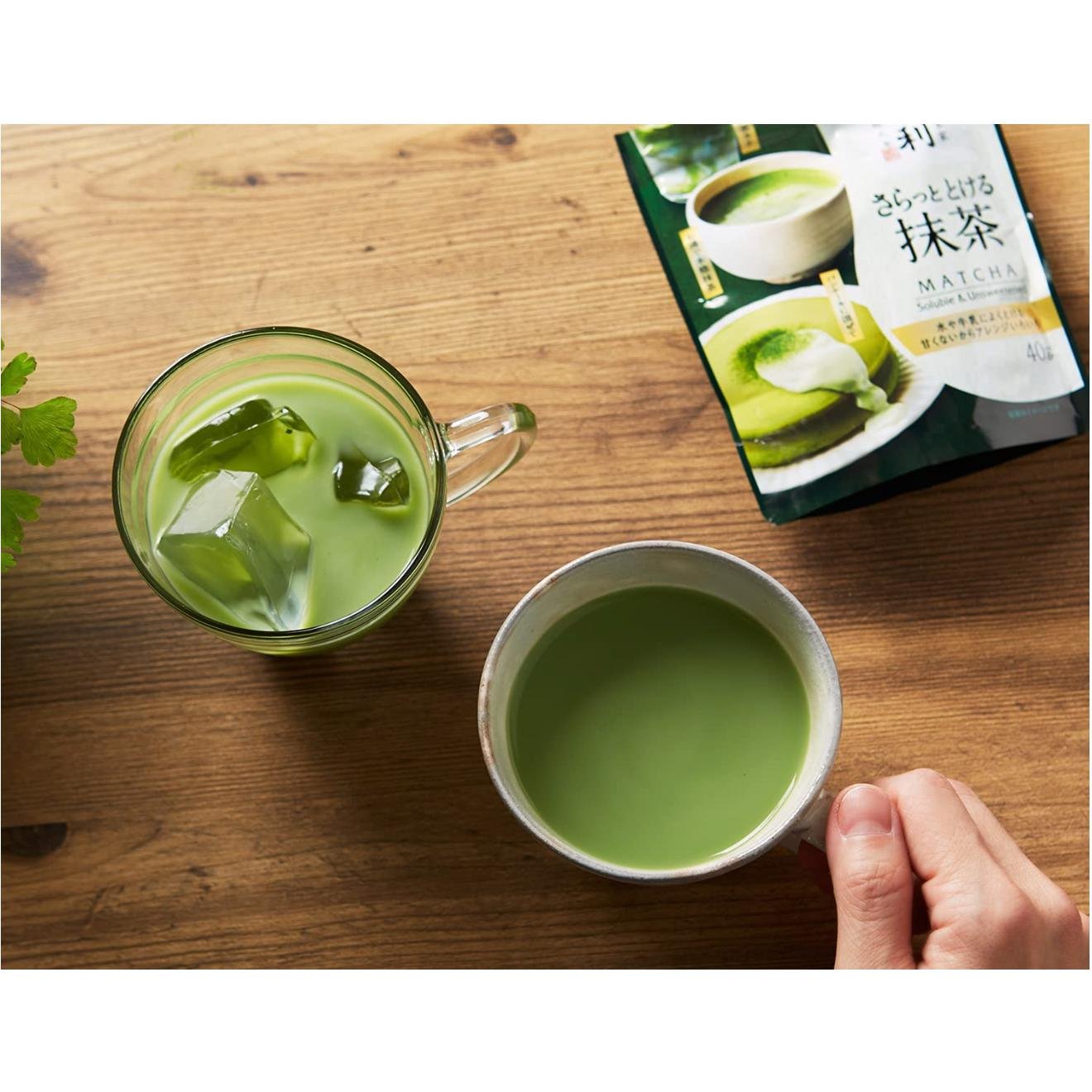 Premium Tsujiri Unsweetened Matcha Green Tea Powder 40g