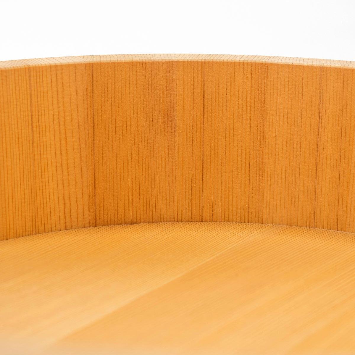 Umezawa Sawara Cypress 36cm Hangiri Wooden Sushi Oke Bowl