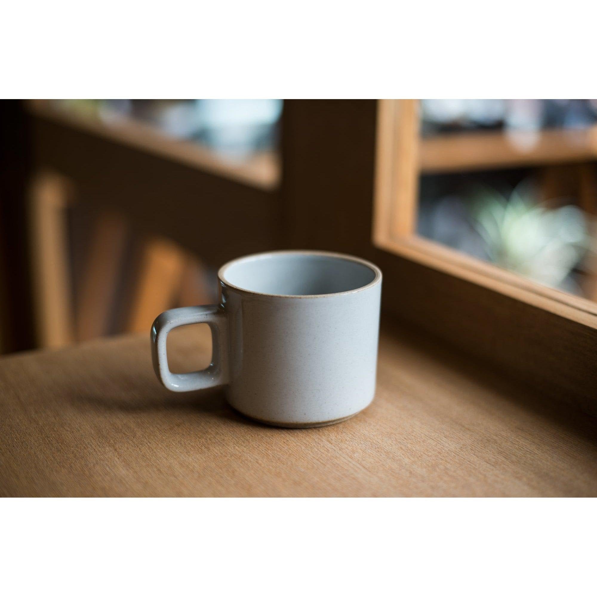 Hasami Japan Handcrafted Porcelain Mug 325ml – Natural Black Gray