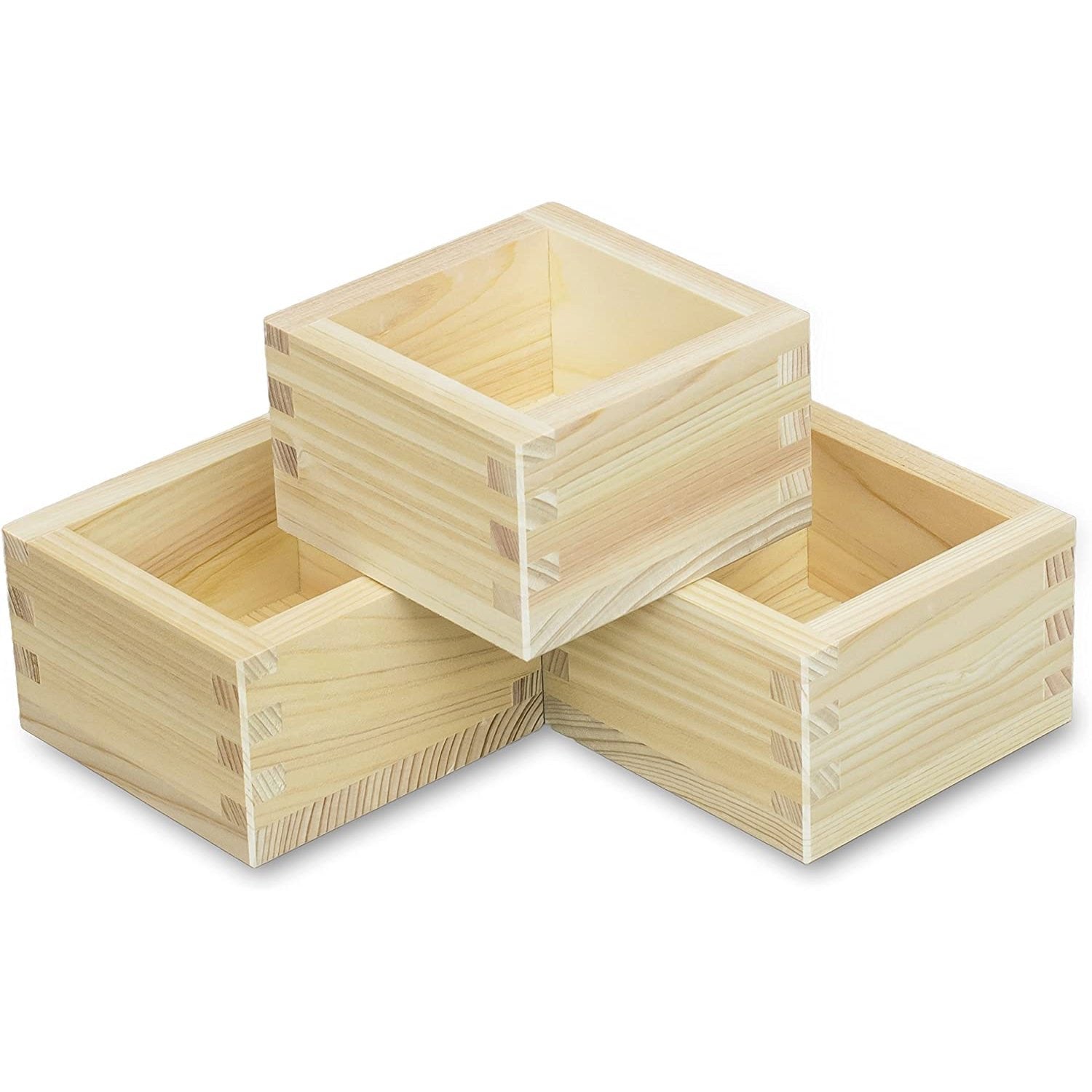 Premium Hinoki Cypress Masu Cup 1 Gou Japanese Sake Box