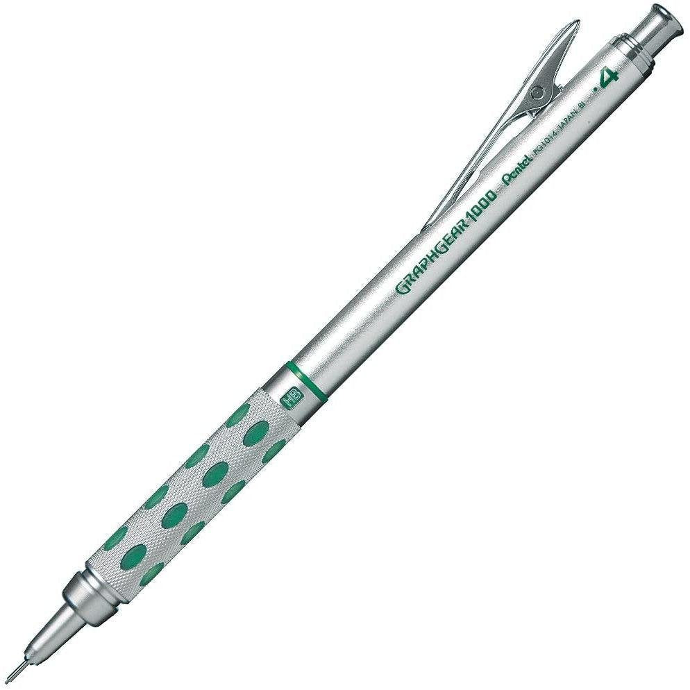 Pentel GraphGear 1000 Precision Mechanical Pencil with Anti‑Slip Grip
