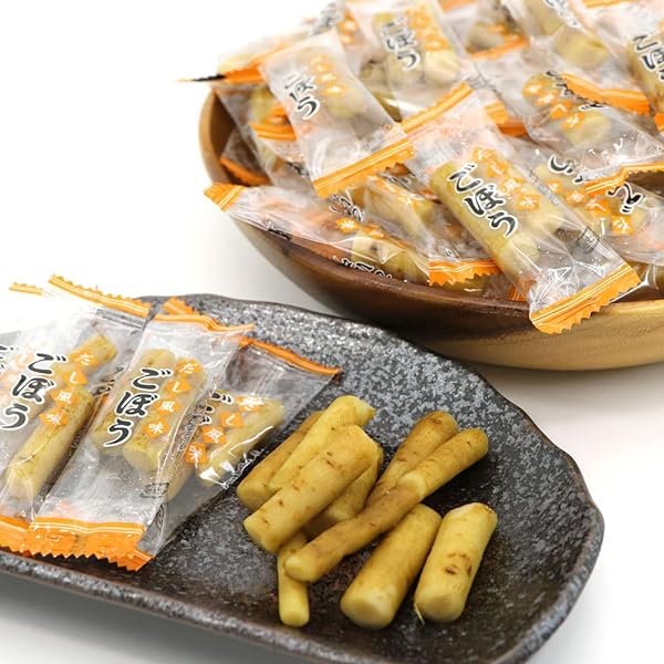 Sokan Pickled Gobo Snack – Dashi‑Flavored Burdock Root (3×55g)