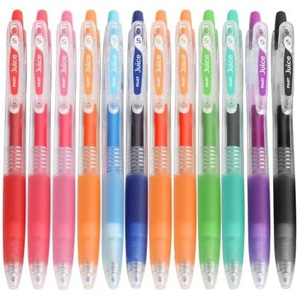 Pilot Juice Gel Ink Ballpoint Pen Set 12 Vibrant Colors