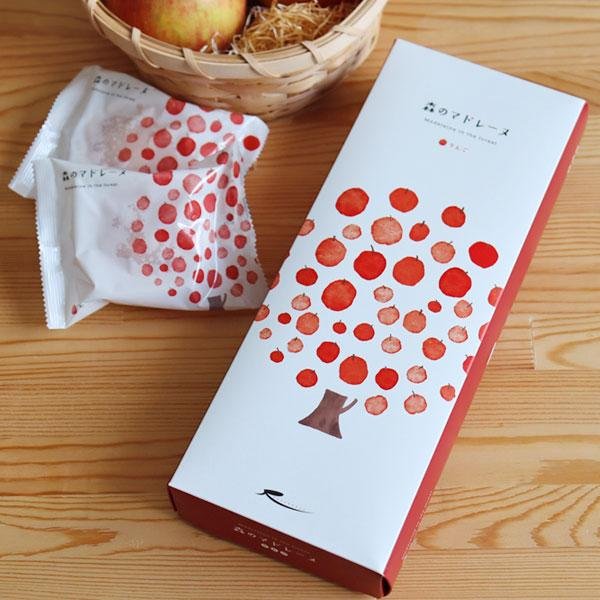 Ragueneau Apple Madeleine Aomori Apple Sponge Cake 5-Piece Pack